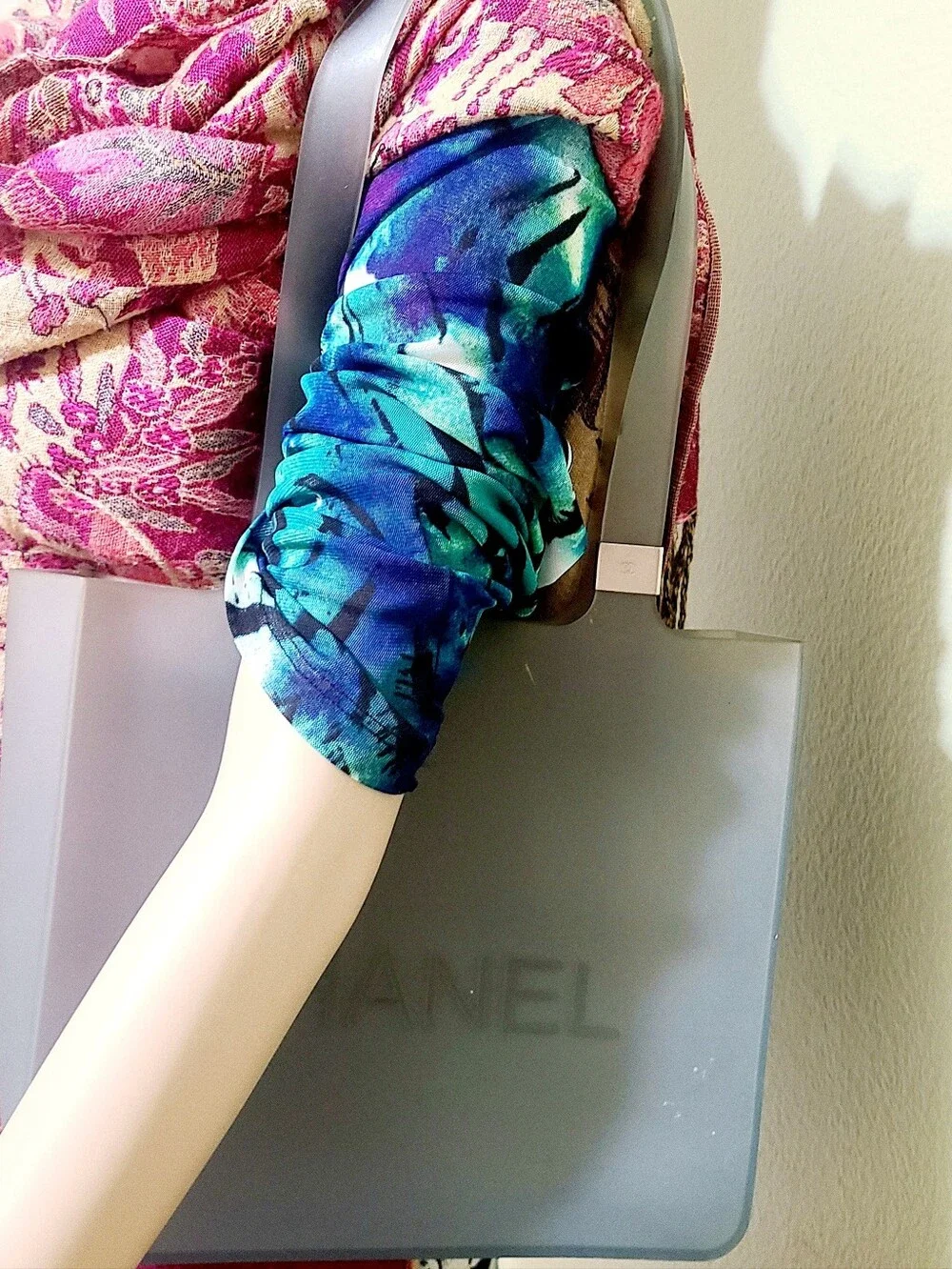 CHANEL Mint Green Jelly Tote Shoulder Bag